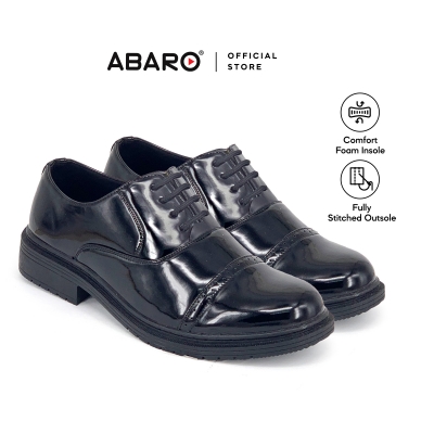 Black PU Leather Uniform Cadet Formal Shoes Men PGA731L13 Black PU Leather Uniform Cadet Formal Shoes Men PGA731L13